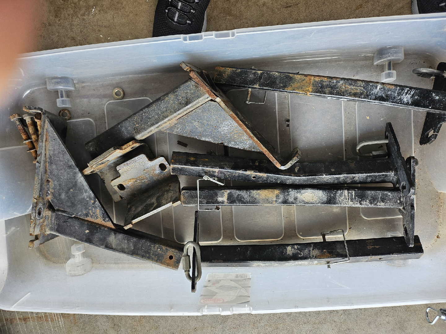 Torklift brackets for Dodge ram 250 extended  cab - photo 2