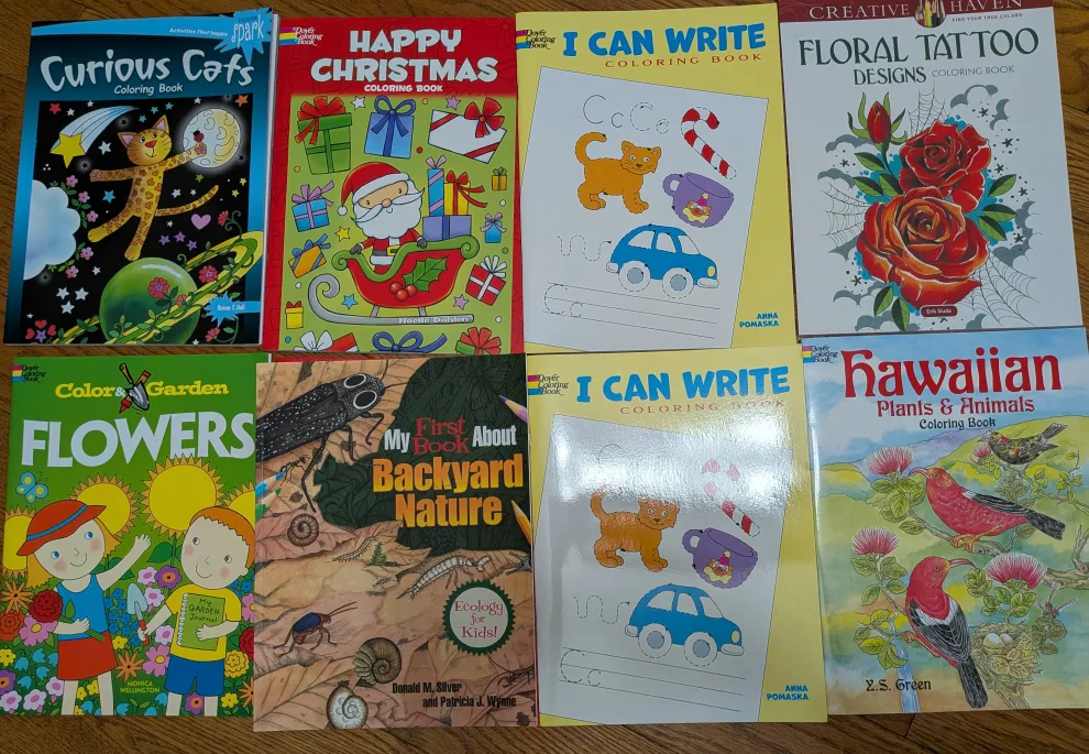 Lot of Children's Coloring Books thumbnail
