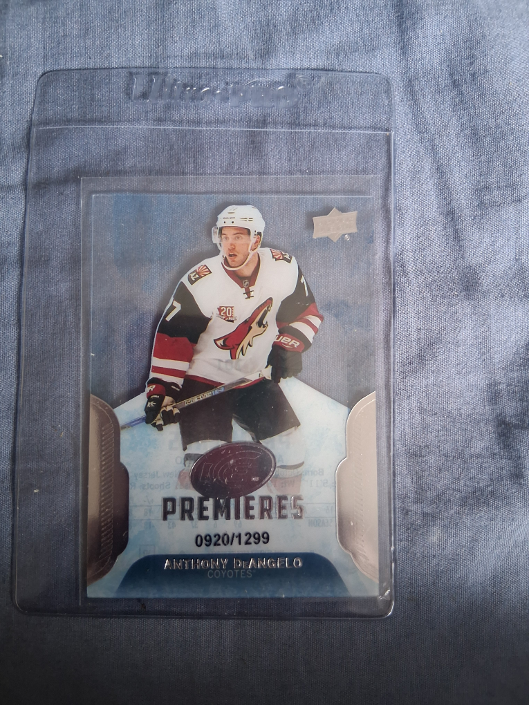 Anthony D'Angelo Coyotes Upper Deck Card