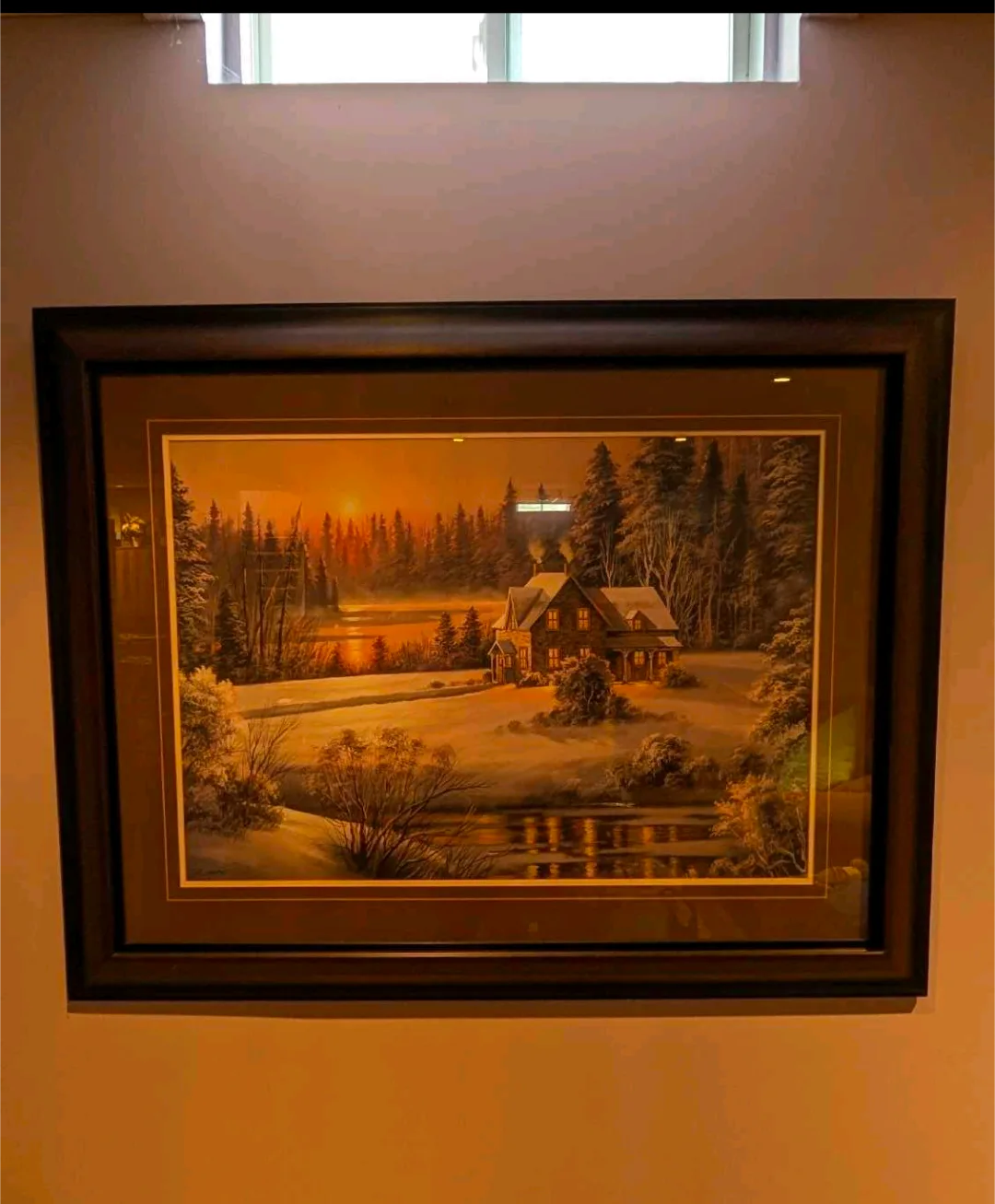 Winter Sunset' By Dubravko Raos Print & Frame image indicator(4)