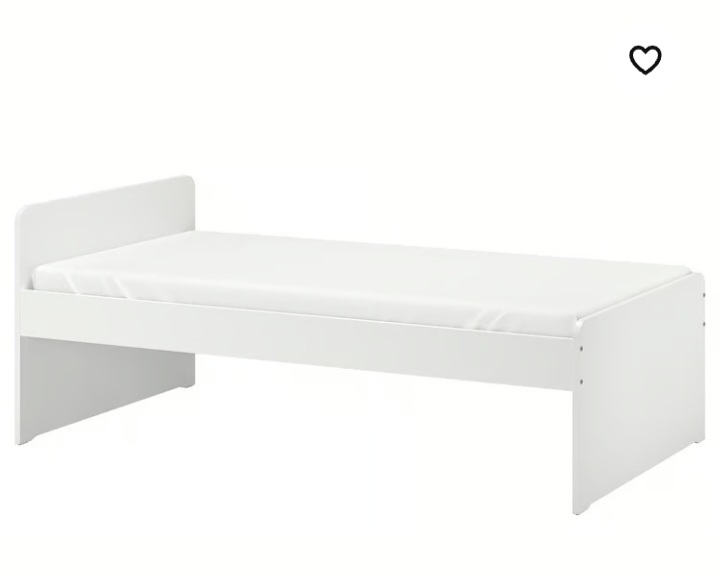 IKEA Kritter White  Bed Frame