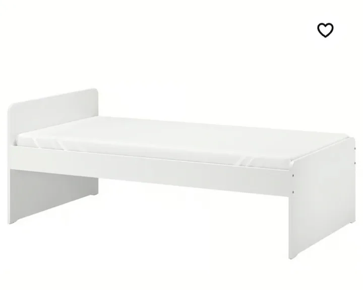 IKEA Kritter White  Bed Frame thumbnail