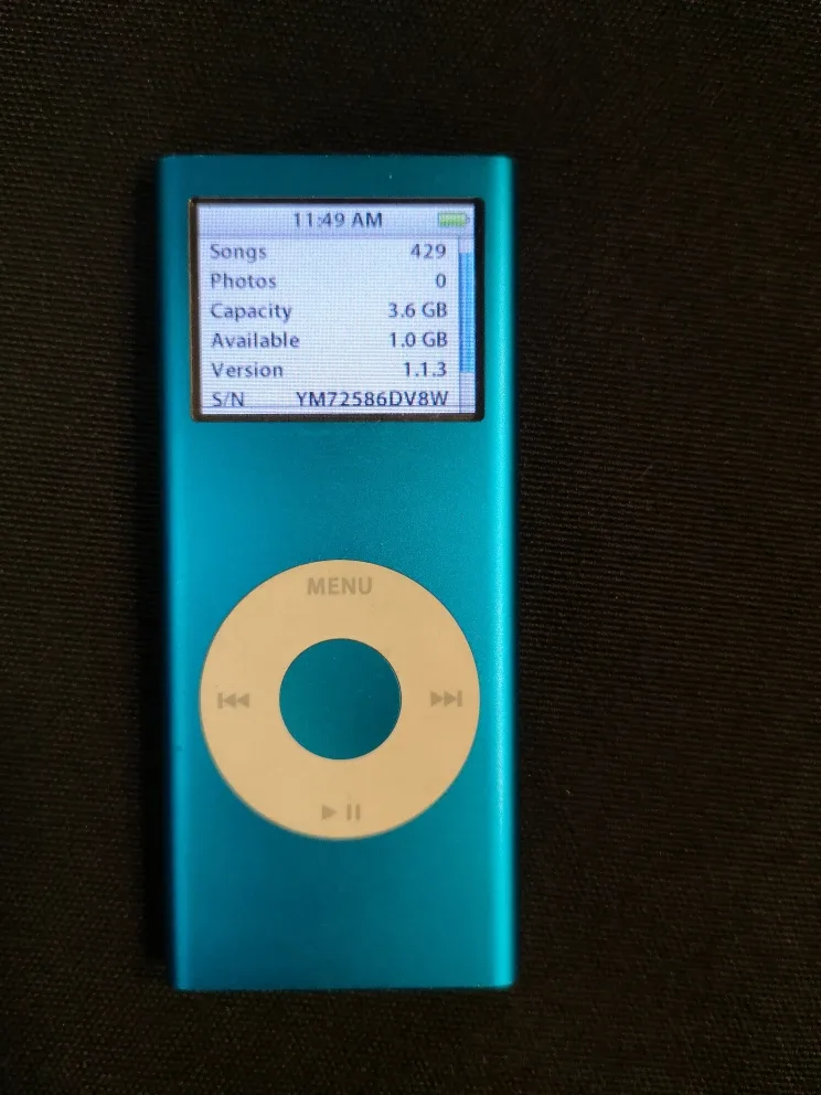 iPod Nano 4GB ~ 2nd Generation image indicator(3)