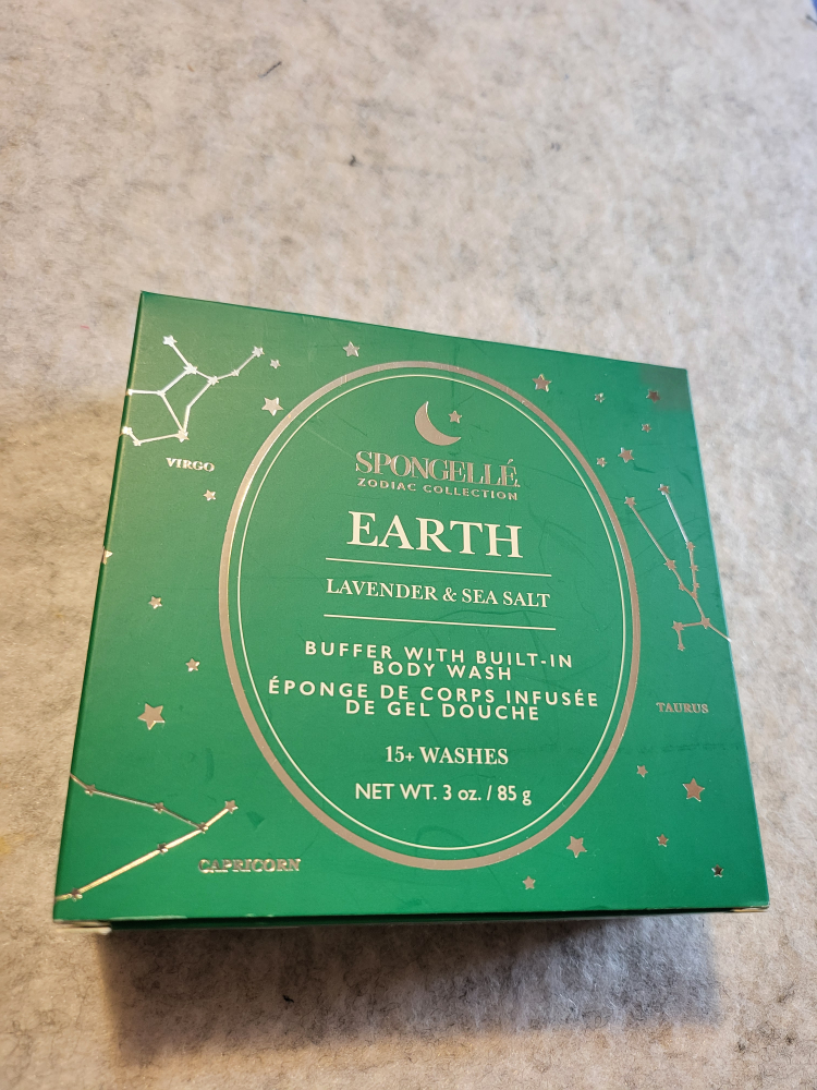 Spongelle Zodiac Collection Earth - Lavender & Sea Salt