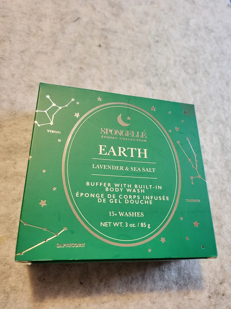 Spongelle Zodiac Collection Earth - Lavender & Sea Salt thumbnail