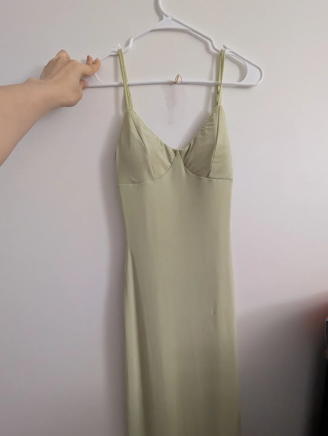 Green Dress Size S Homecoming Long Dress. Party Dress. thumbnail