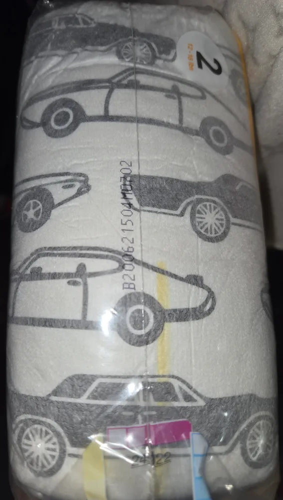 Four packs of Hello Bello size 2 diapers (32 diapers in pack) image indicator(4)