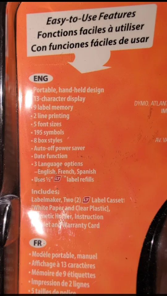 🥕New DYMO LetraTag Plus Personal Labelmaker image indicator(3)