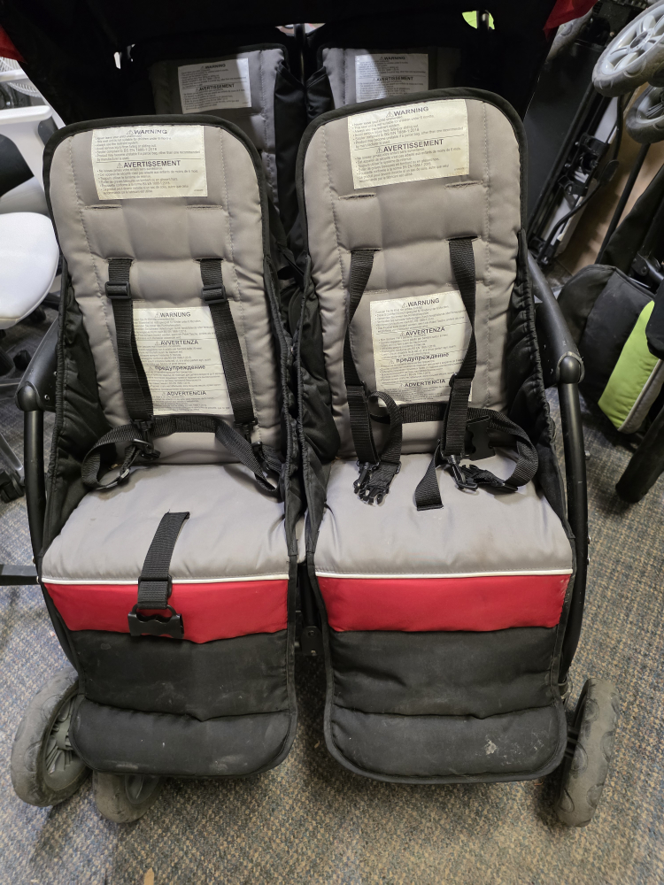 Revelo Double Stroller - Red & Black (4 kid Stoller) - photo 2