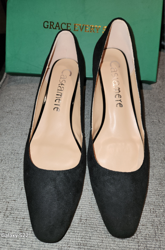 Castamere Black Pumps - Size 10