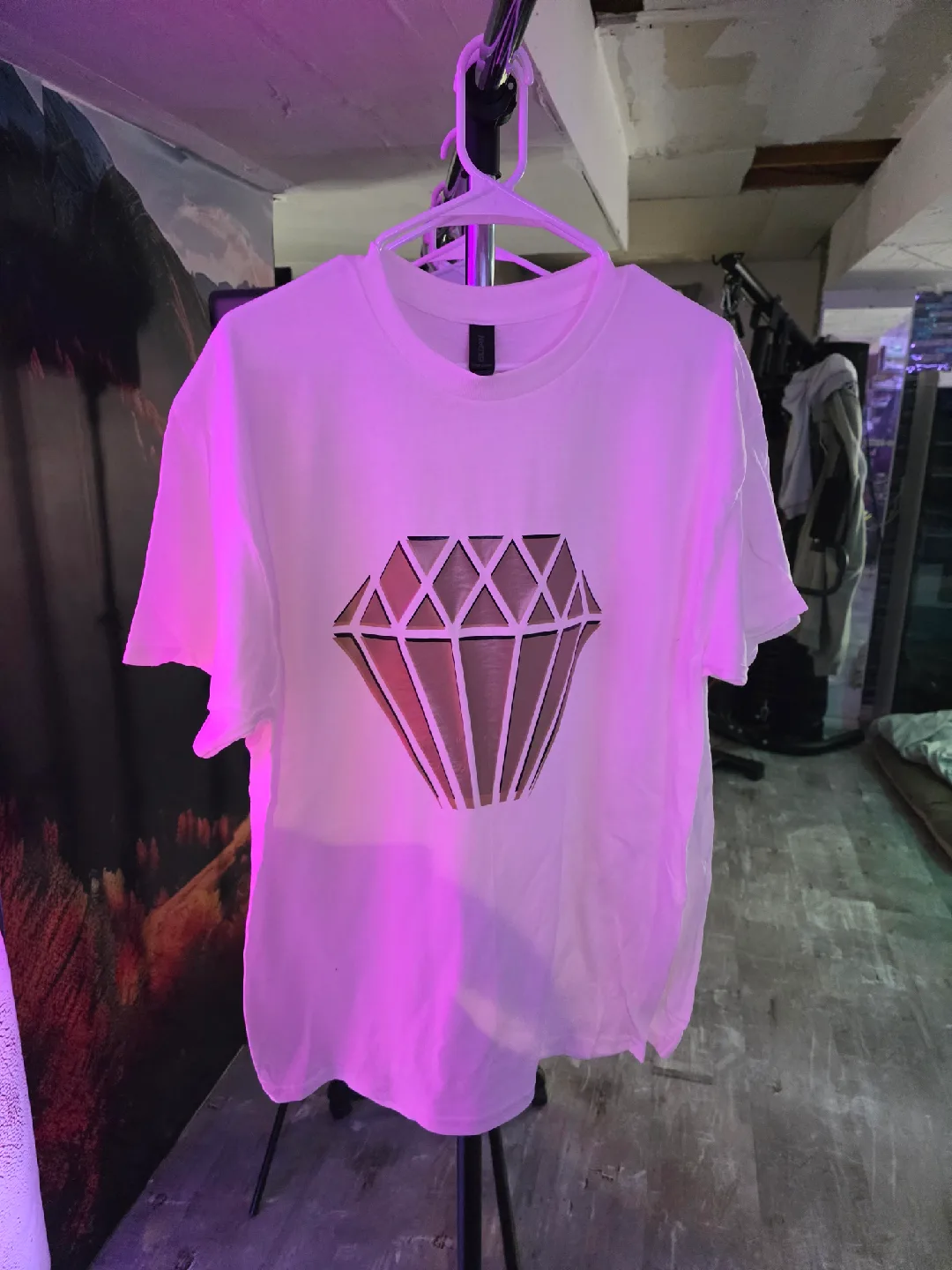 Diamond & Only Faith Graphic T-Shirt image indicator(3)