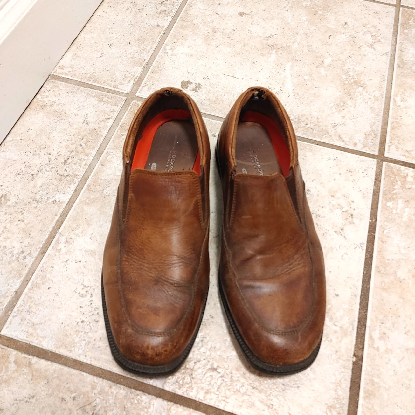 Brown Leather Shoes size 9 thumbnail