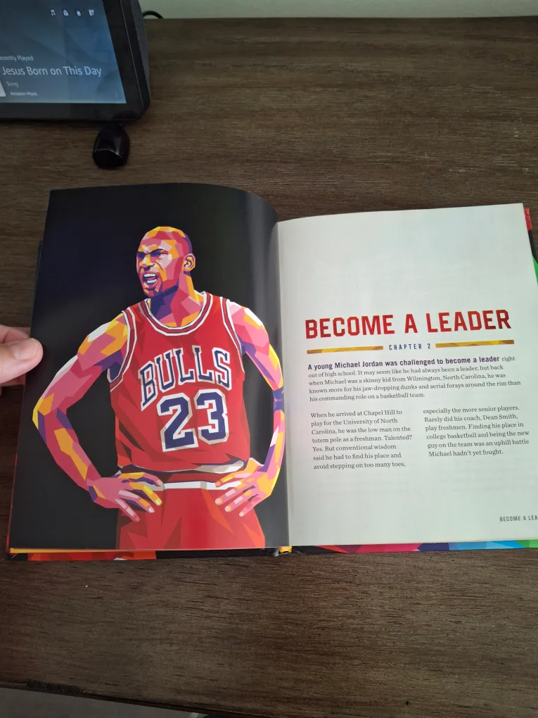 Michael Jordan - Life Lessons from hus Airness book. image indicator(3)