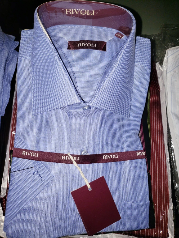 Rivoli Blue Dress Shirt - New with Tags