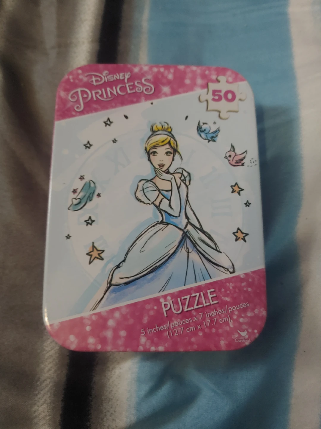 Disney Princess Cinderella 50-Piece Puzzle in Tin