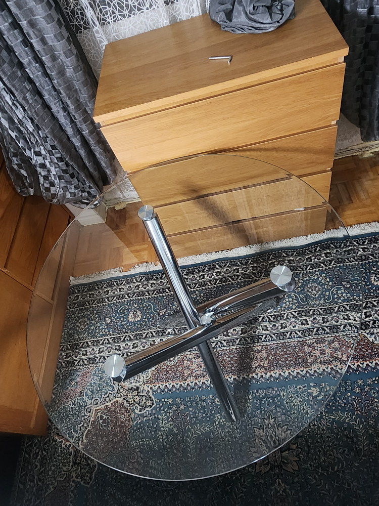 Round Glass Coffee Table