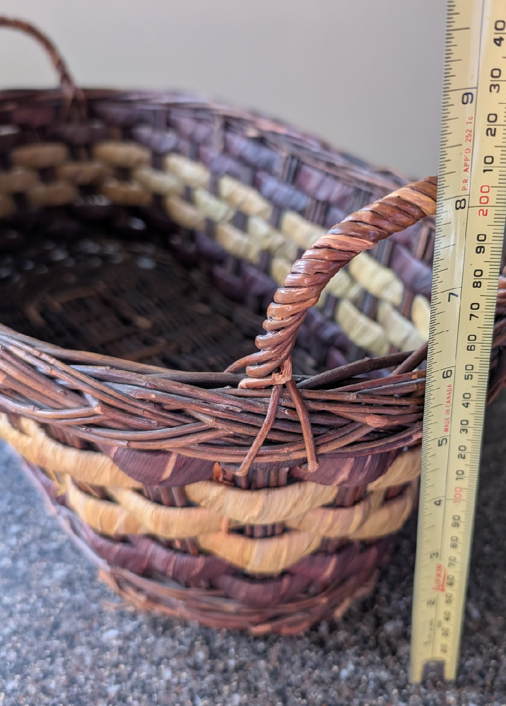 Wicker Basket - 17" Long - photo 2