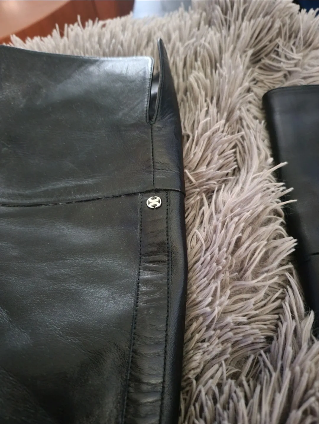 Capezzani Black Leather Thigh High Boots - Size 39 image indicator(4)