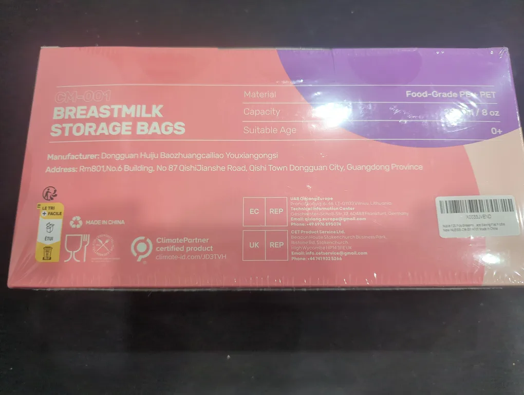 New Nuliie Breastmilk Storage Bags - 120 pcs image indicator(3)