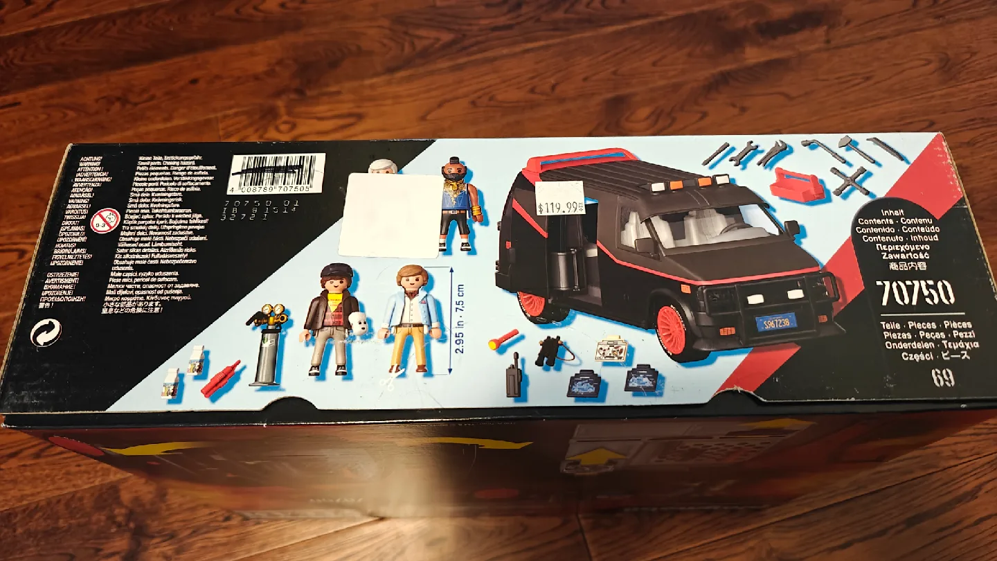 Playmobil The A-Team Van 70750 (New, sealed) image indicator(3)