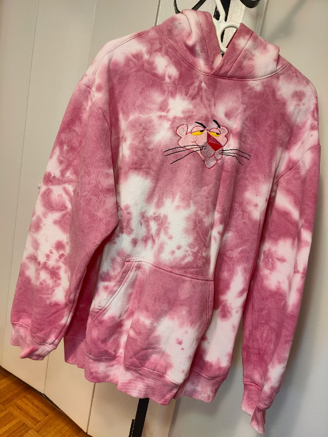 Pink Panther Tie-Dye Hoodie - Medium image indicator(3)