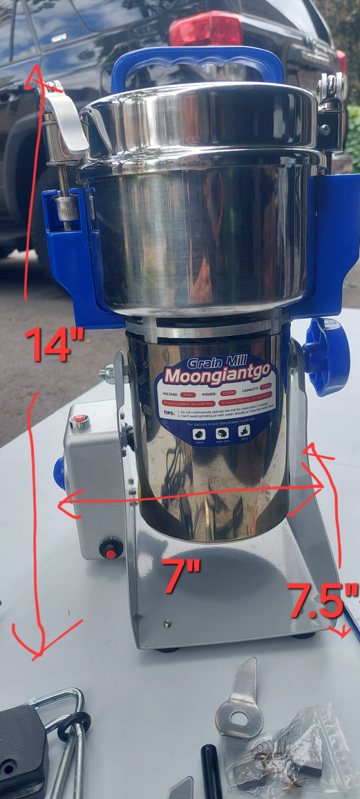Moongiantgo Grain Mill