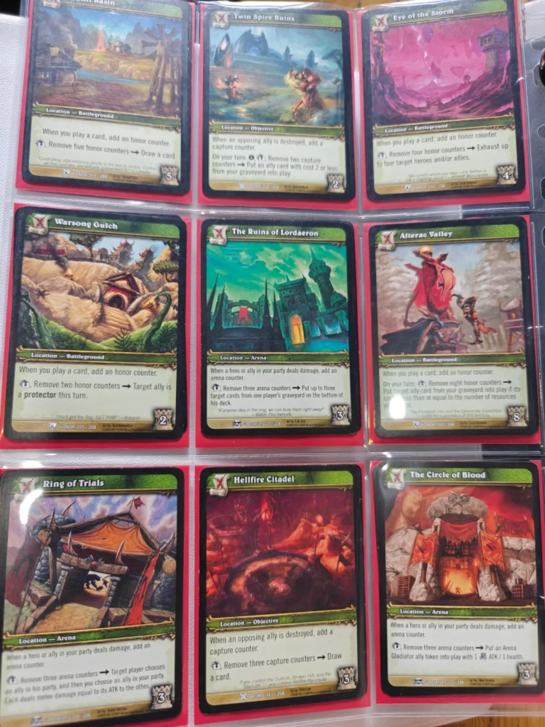 World of Warcraft TCG Cards (Locations Quests & Neutral) image indicator(10)