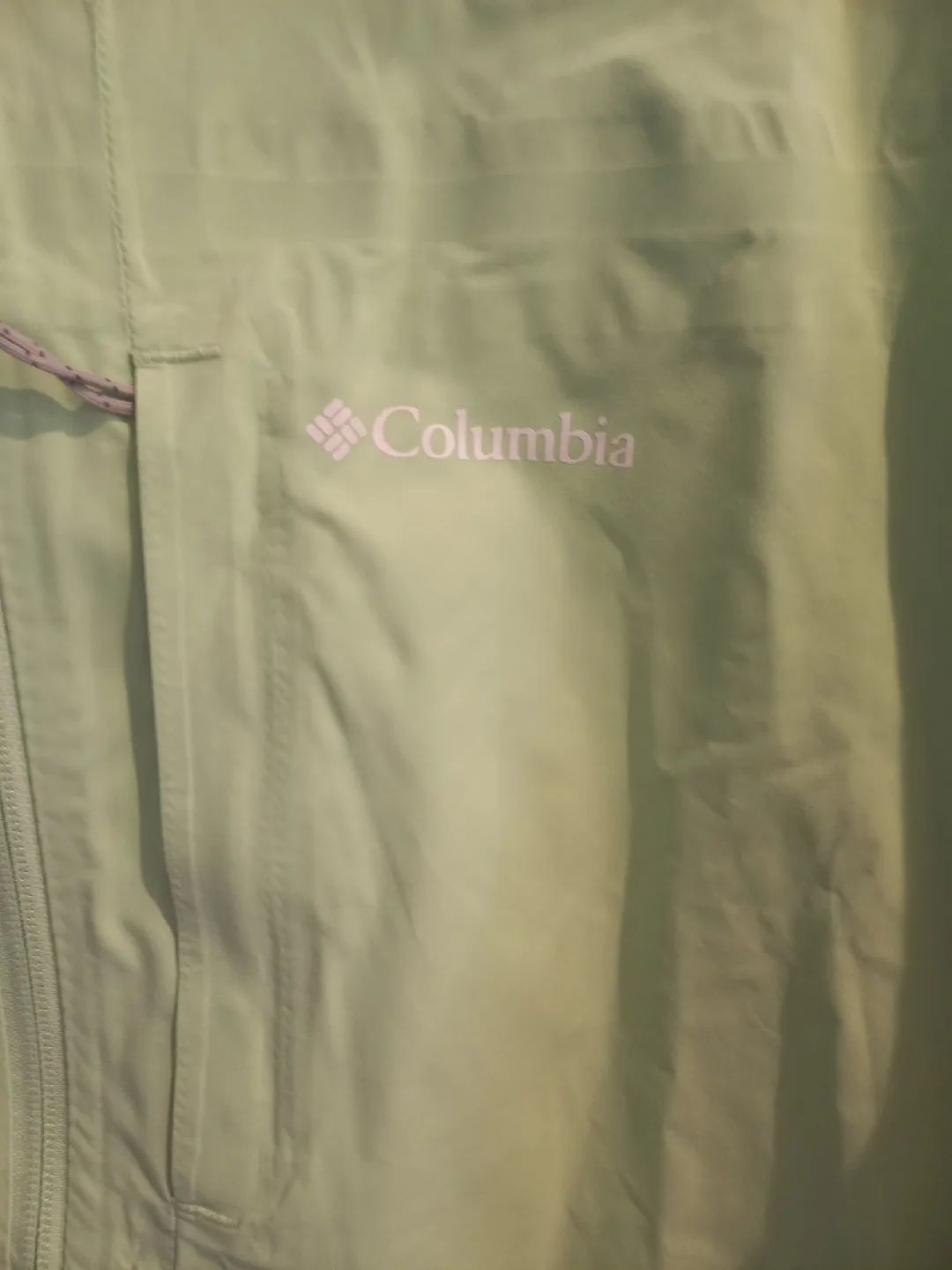 women's Columbia XL Waterproof Rain Jacket - Light Green image indicator(2)