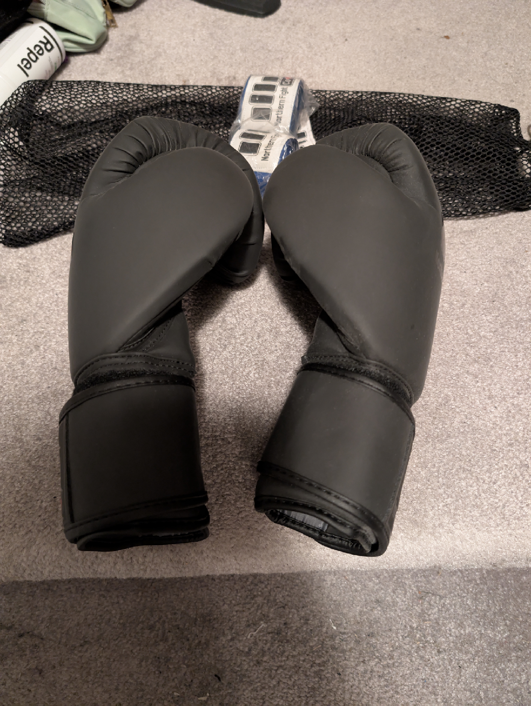 Northern Fight Co Boxing Gloves & Wraps - Black - photo 2