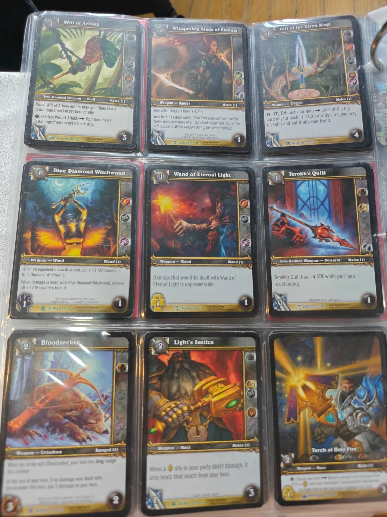 World of Warcraft TCG Cards (Weapons) thumbnail