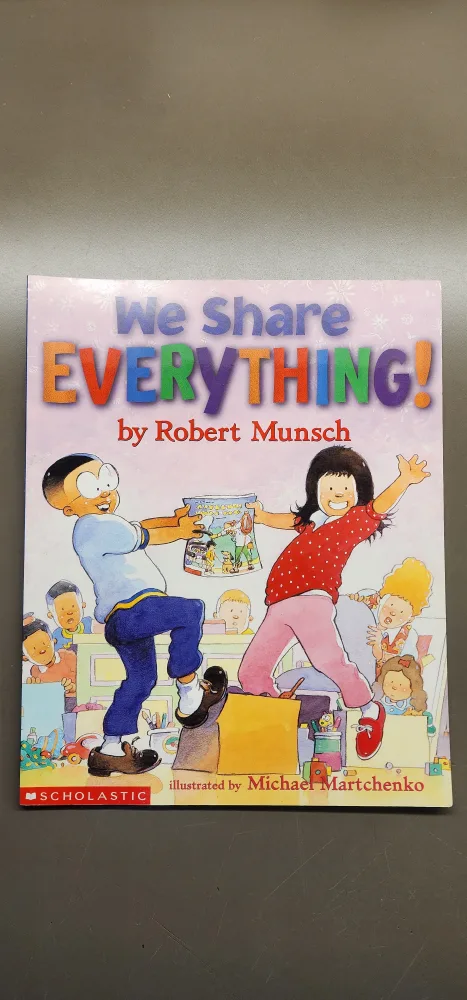 We Share Everything! by Robert Munsch thumbnail