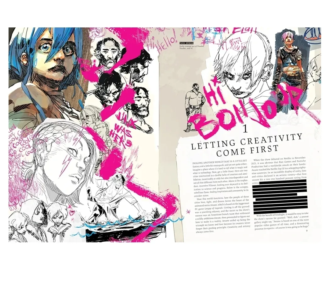 The Art and Making of Arcane League of Legends Book image indicator(2)