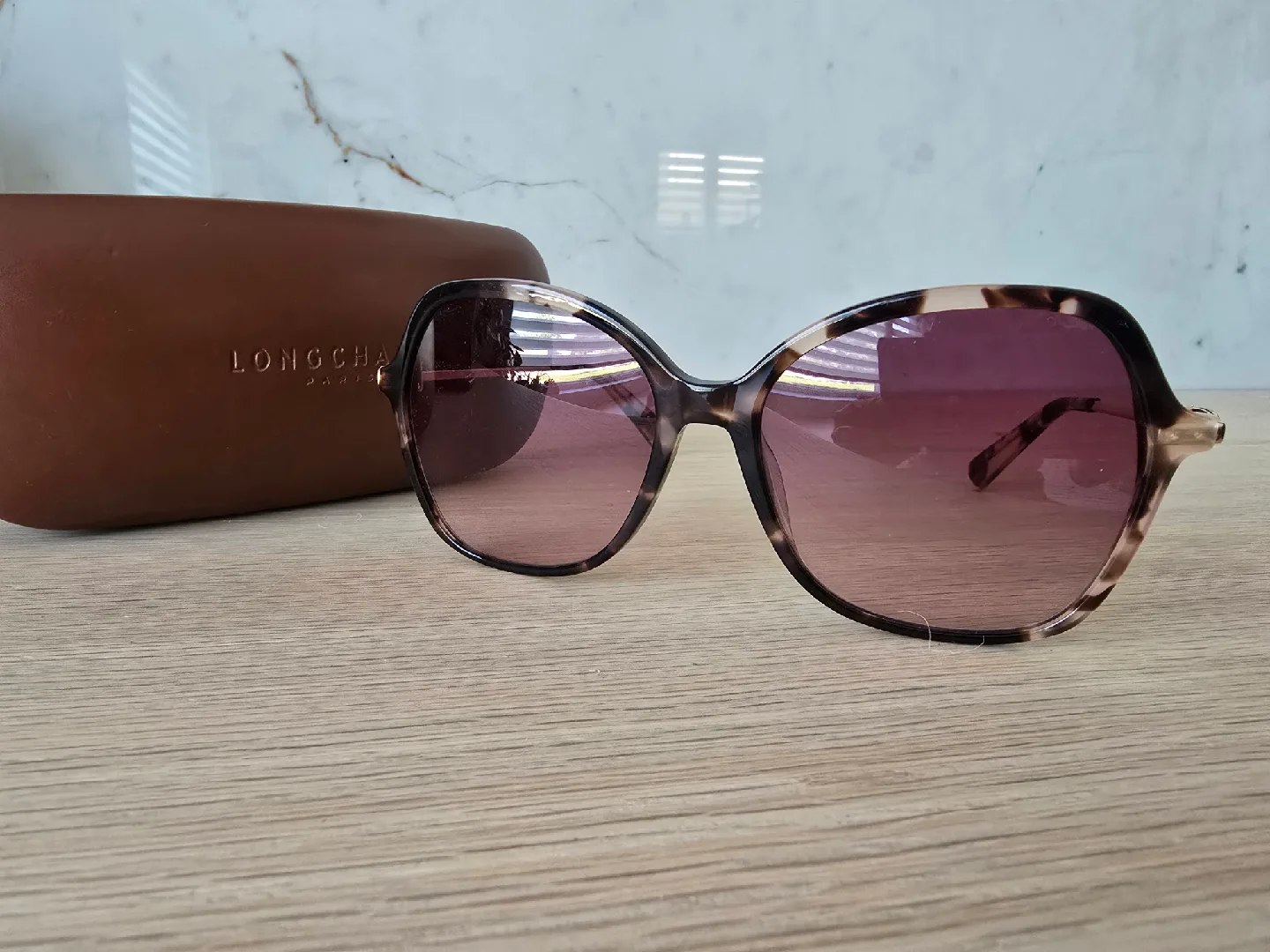 Longchamp Sunglasses with Case, like new thumbnail
