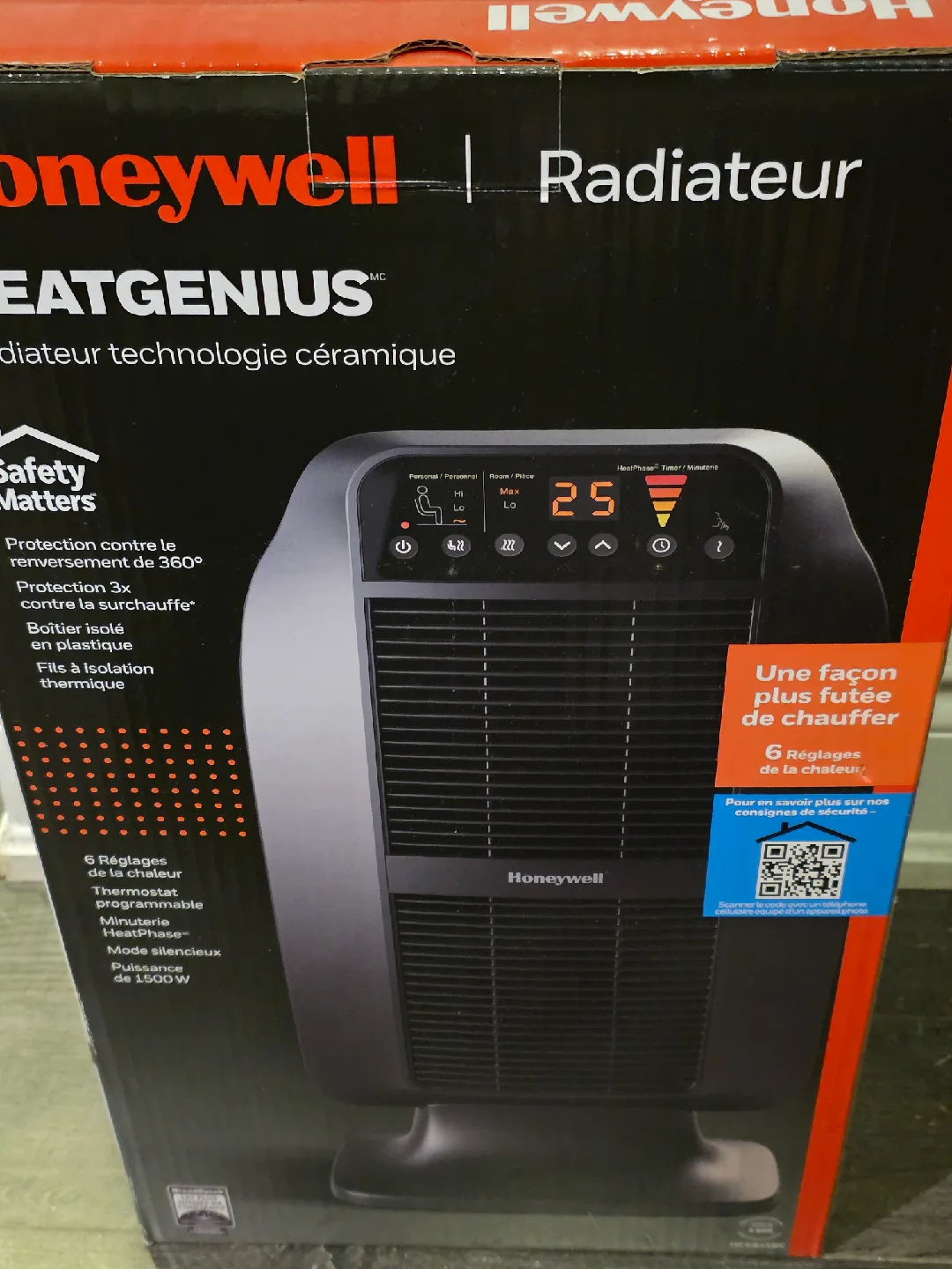 Honeywell HeatGenius Radiateur thumbnail