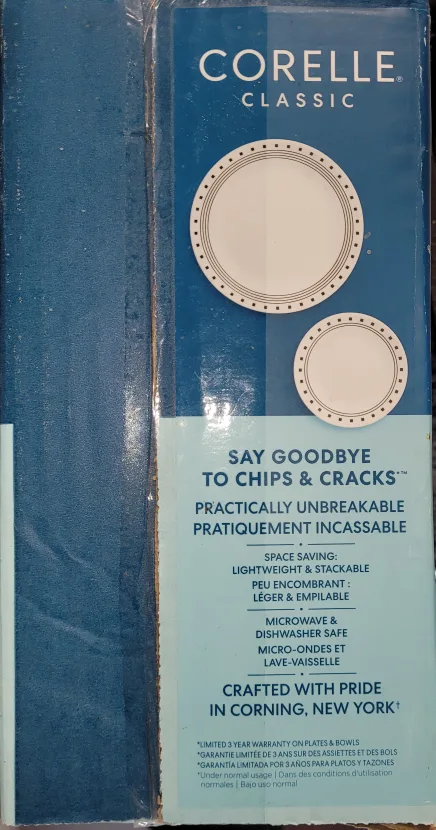 Corelle Classic City Block 16-Piece Dinnerware Set image indicator(2)