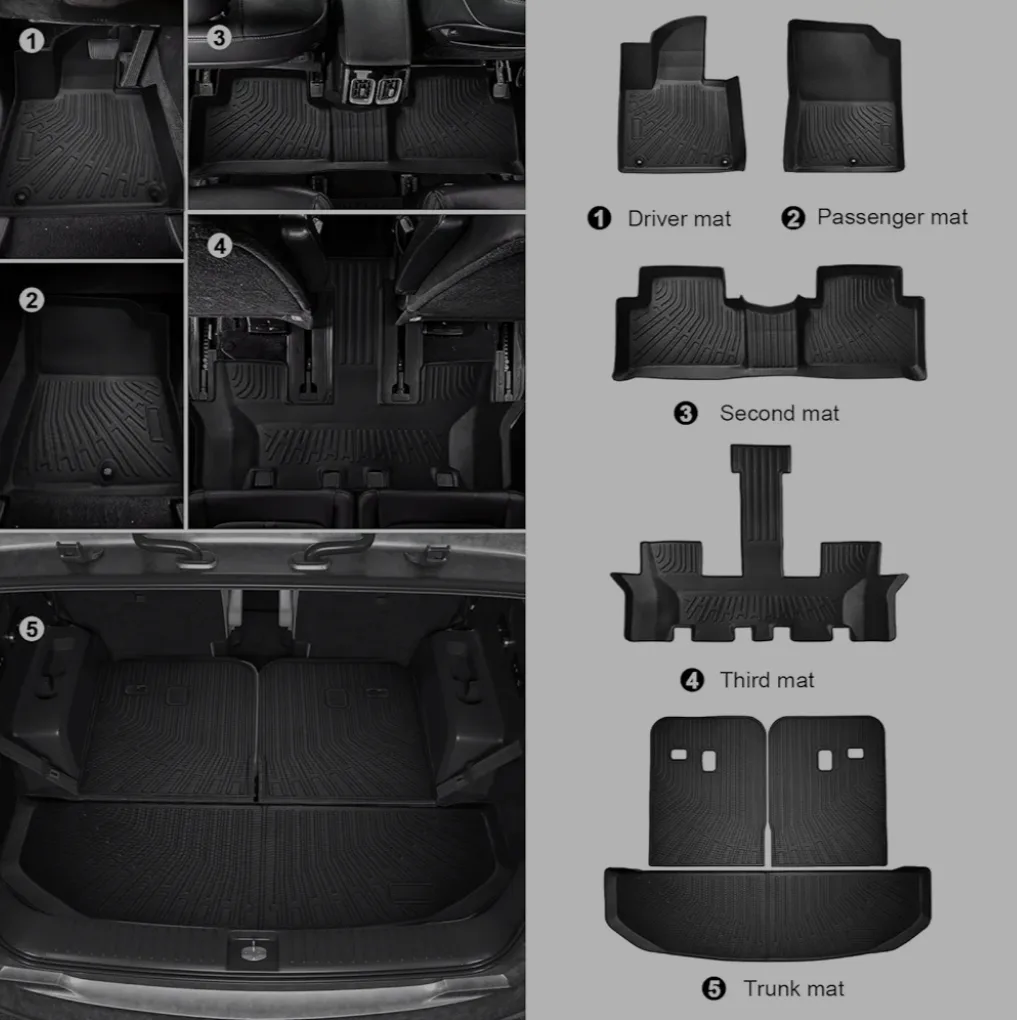 Kia Sorento Floor and Trunk Mats image indicator(2)
