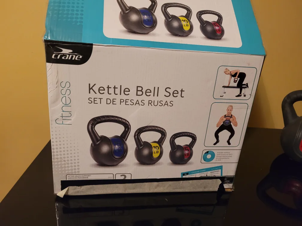 Kettle Bell Set - 5, 10, 15 LB image indicator(3)