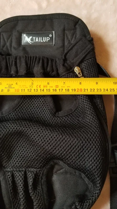 Tailup Pet Carrier Backpack Black image indicator(4)