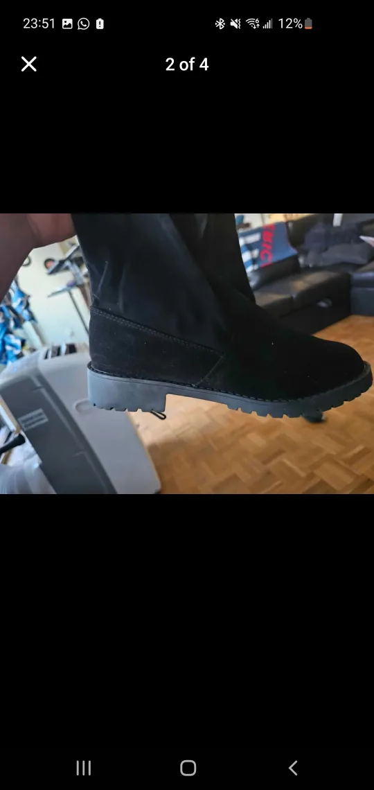 Black Thigh High Boots image indicator(2)