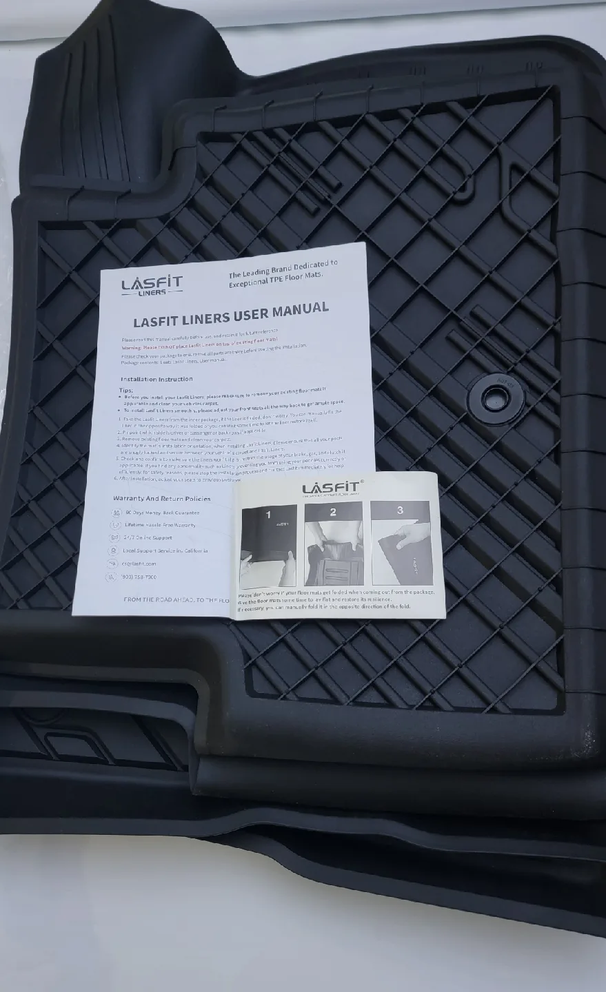 LASFIT Floor Mats for Ford Bronco Sport 2021-2025 – All-Weather image indicator(5)
