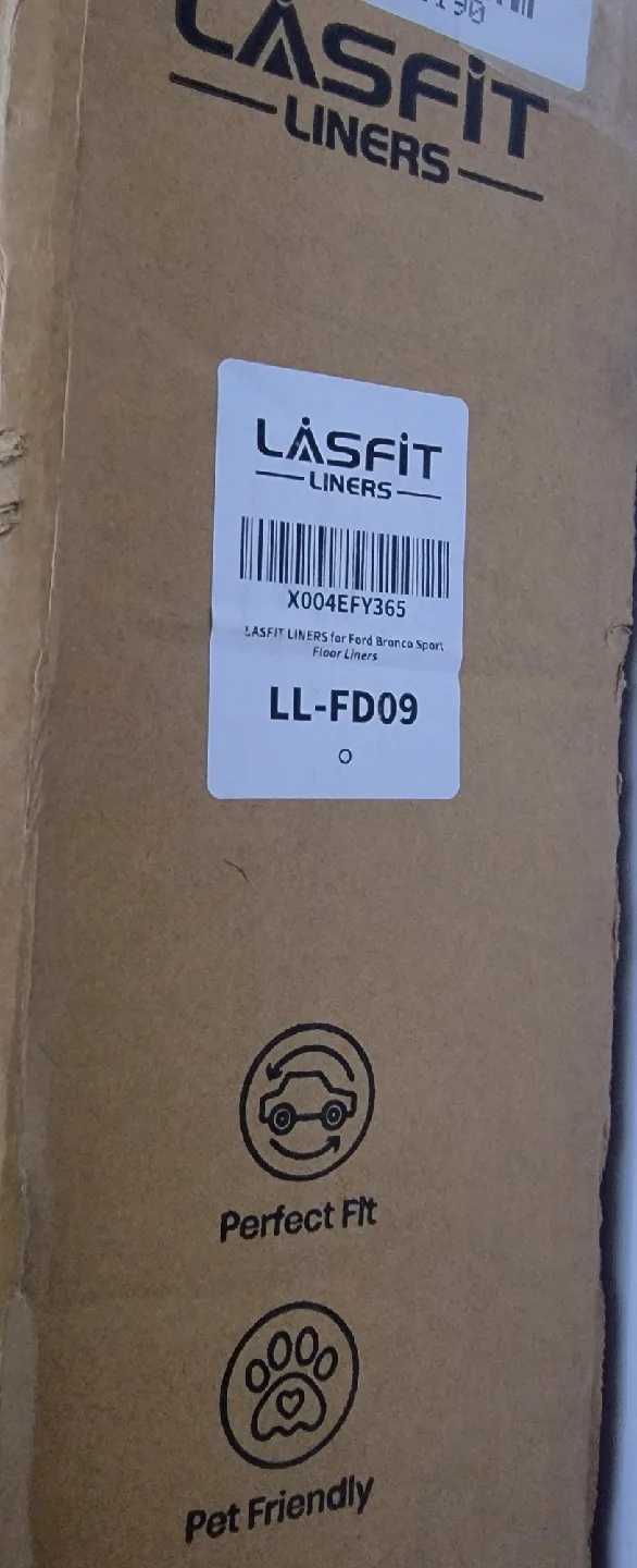 LASFIT Floor Mats for Ford Bronco Sport 2021-2025 – All-Weather image indicator(8)