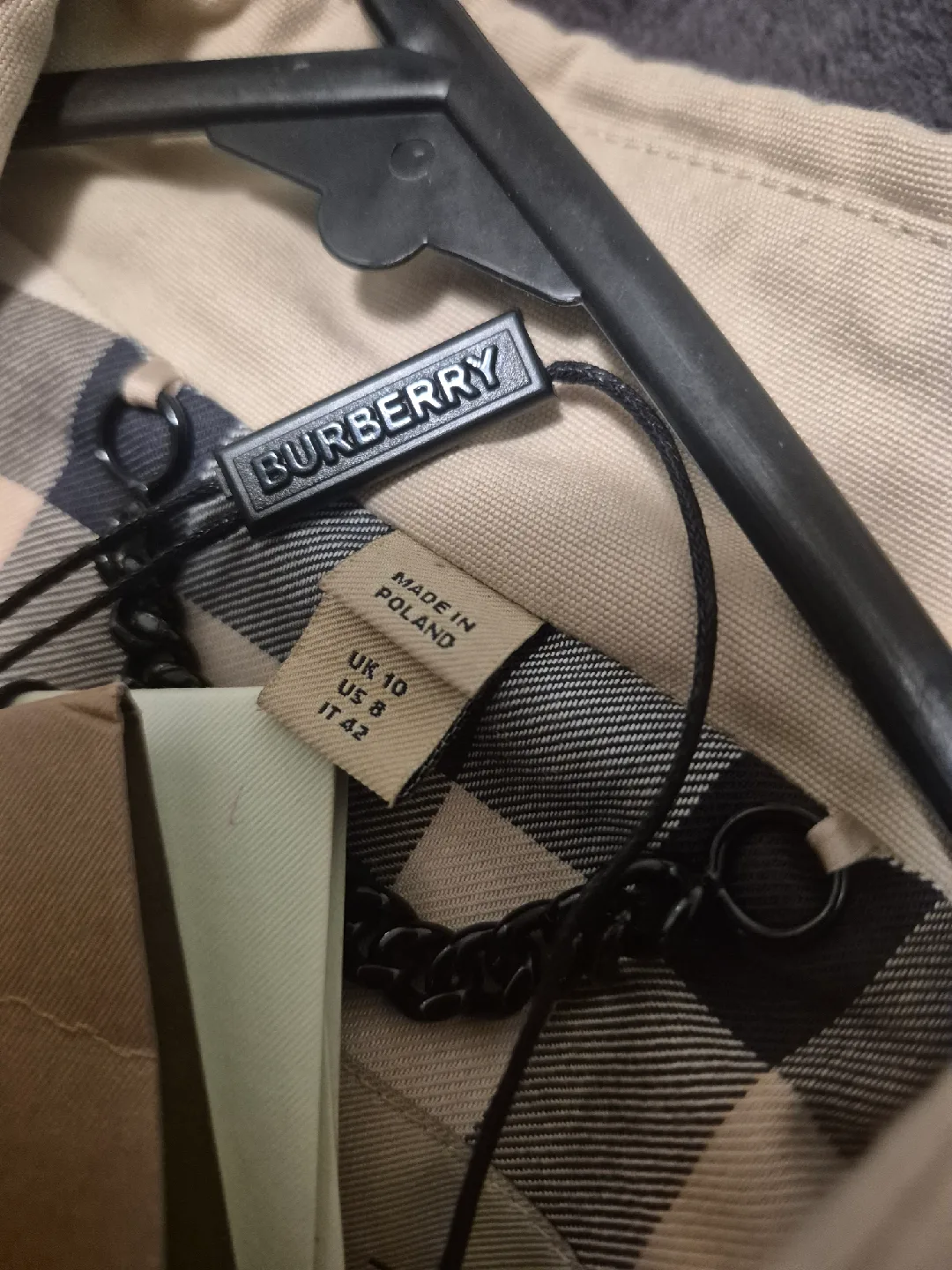 Burberry Sandridge Trench Coat, Size US 6 image indicator(3)