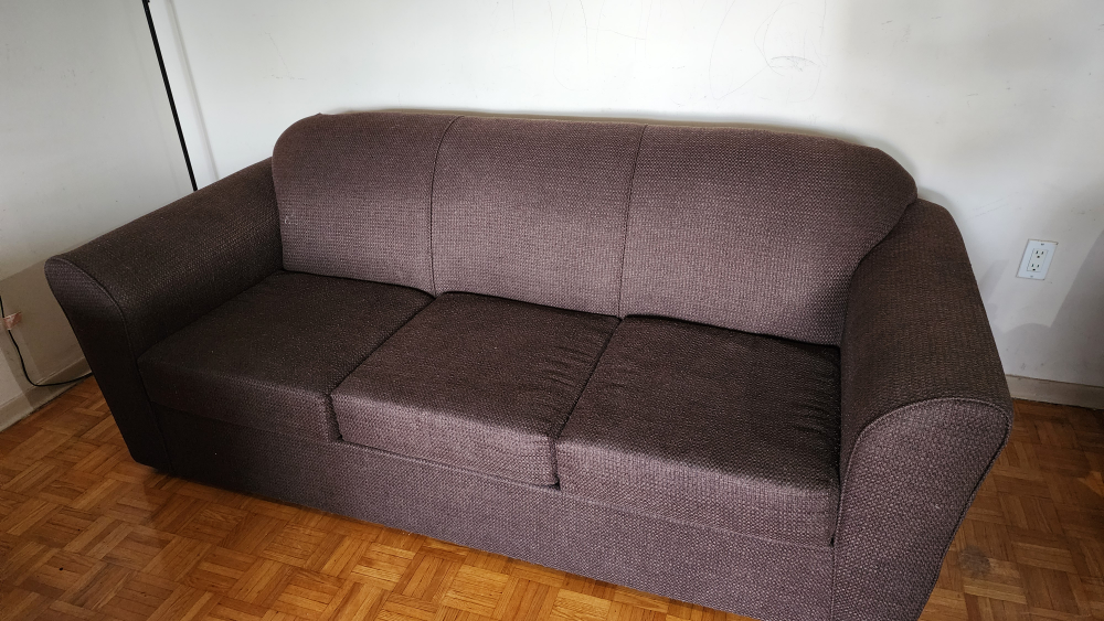 Brown Sofa and Loveseat Set
