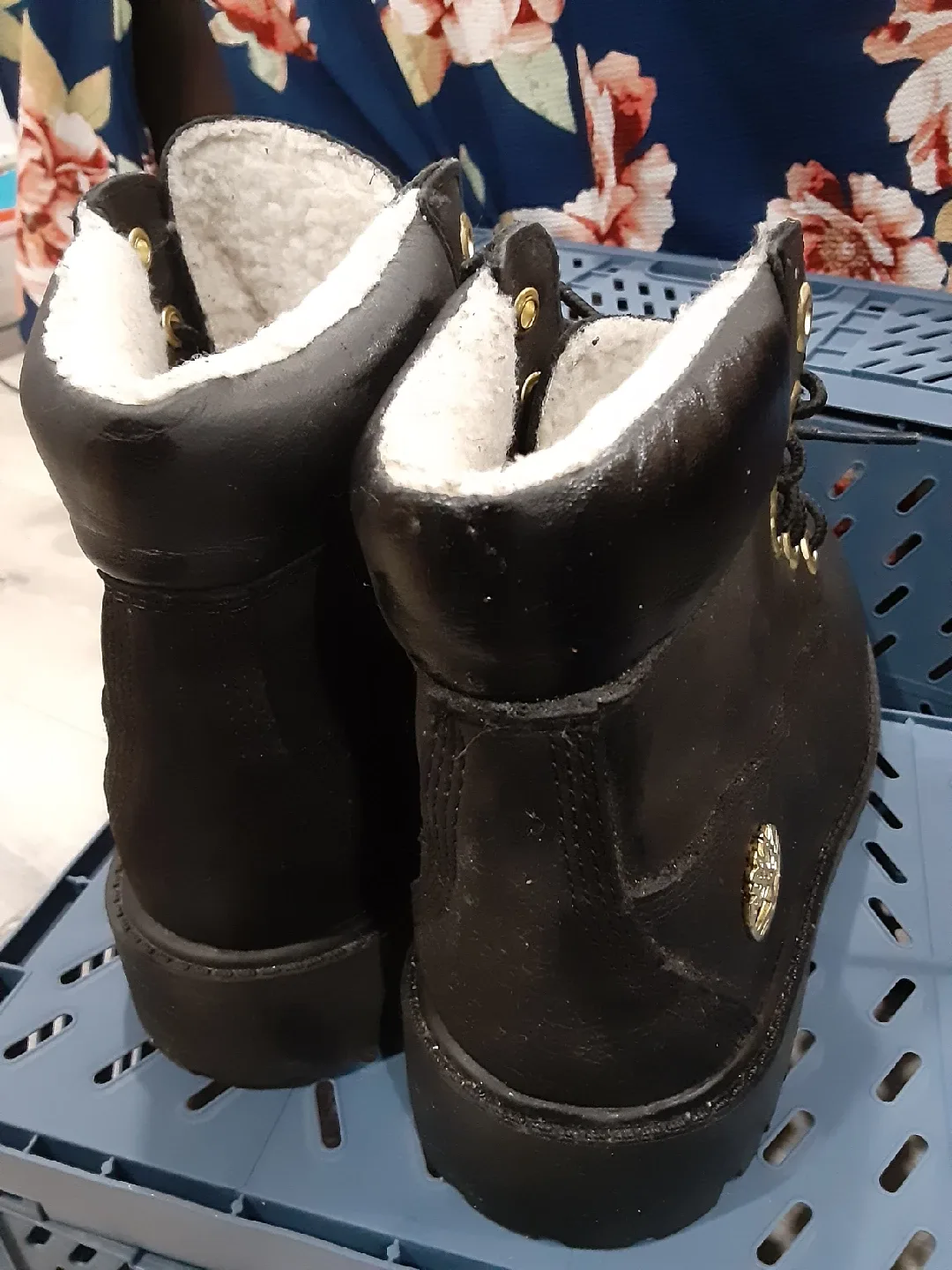 Timberland Black and Gold Boots image indicator(3)