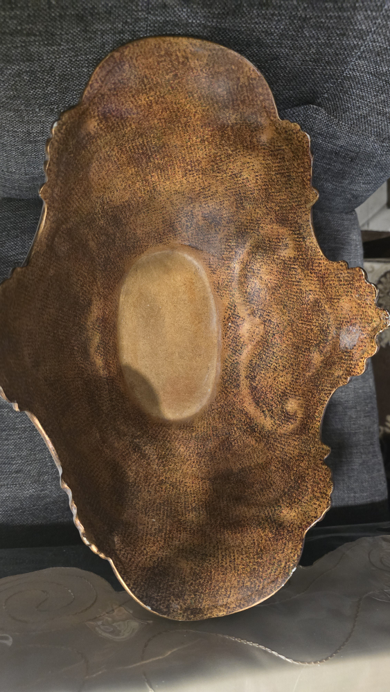 Decorative Floral Bowl - 15 in - photo 2