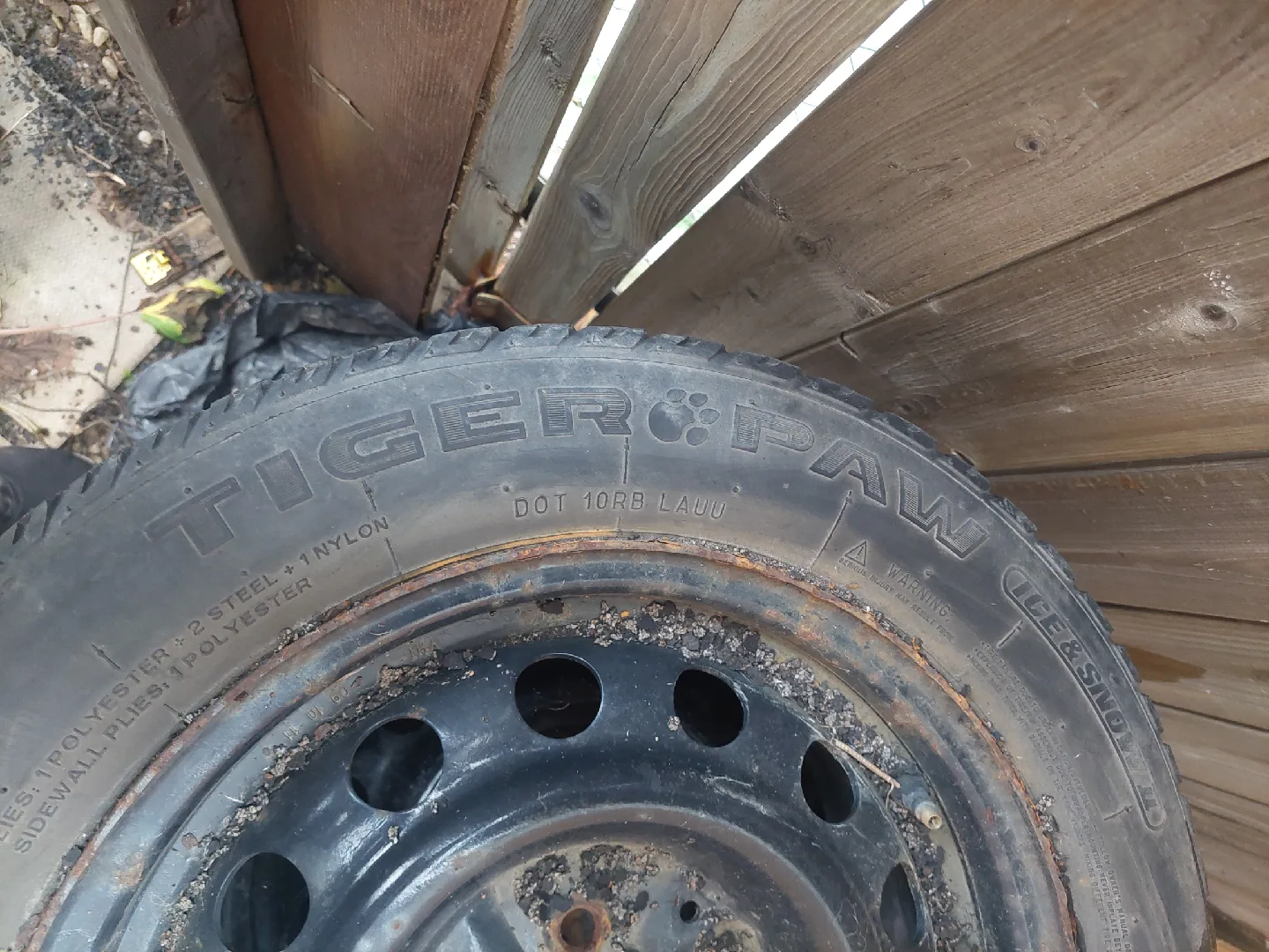 Used Tires - Tiger Paw, Ice & Snow II, Uniroyal image indicator(3)