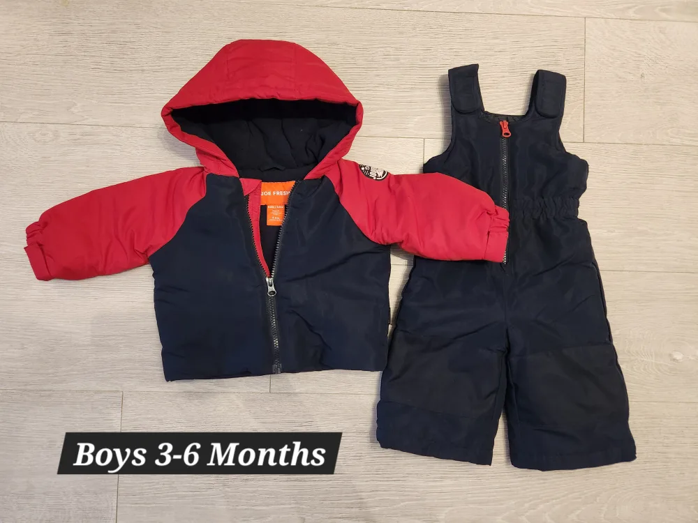 NEW Boys 3-6 Months Winter Set thumbnail