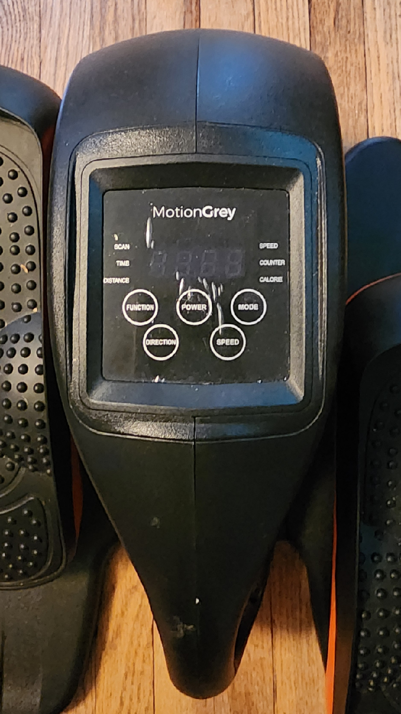 MotionGrey Under-Desk Elliptical – Like New, Quiet & Smooth - photo 3