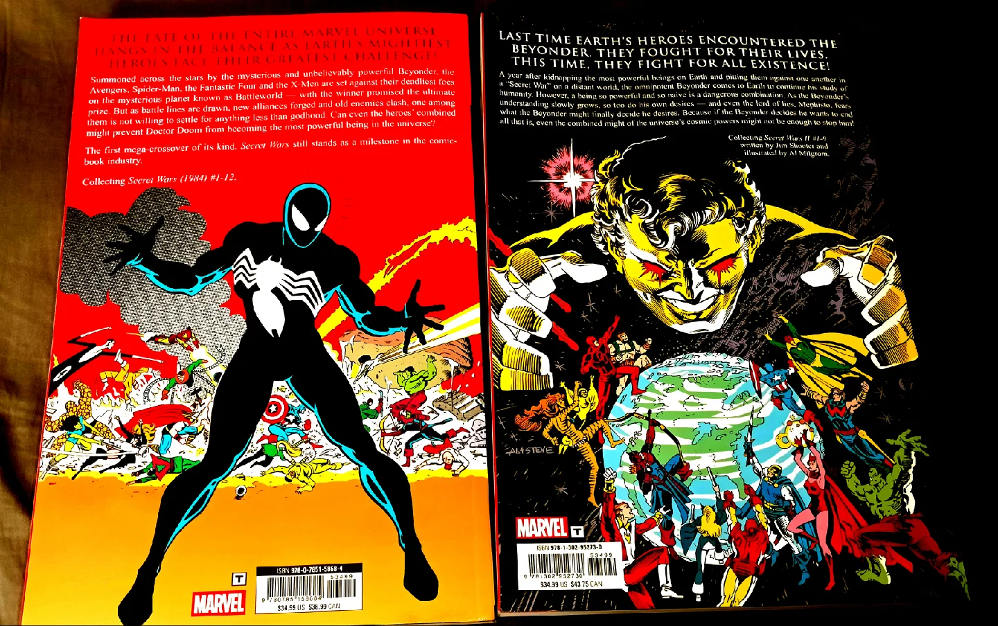 Marvel Super Heroes Secret Wars I & Marvel's Secret Wars II image indicator(2)