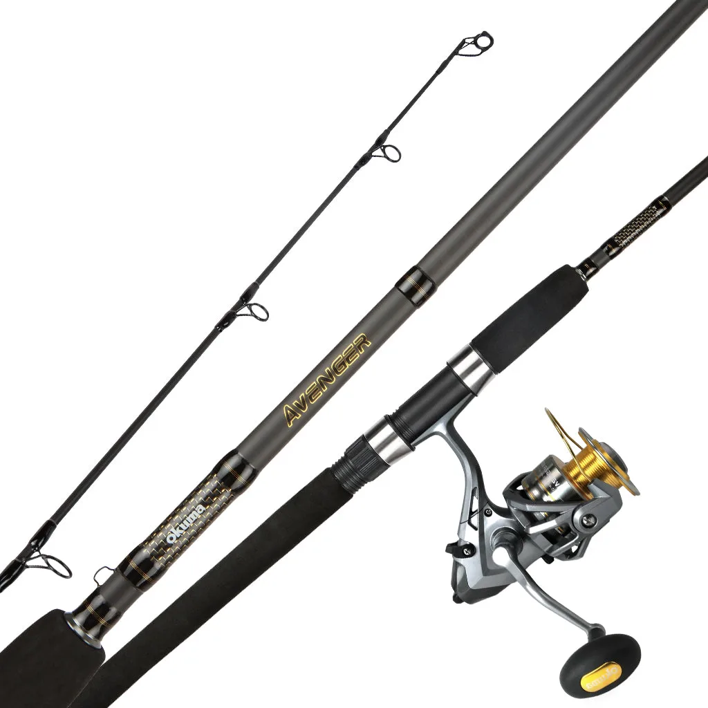 🇨🇦  Okuma Avenger 10 ft Rod and reel combo image indicator(2)